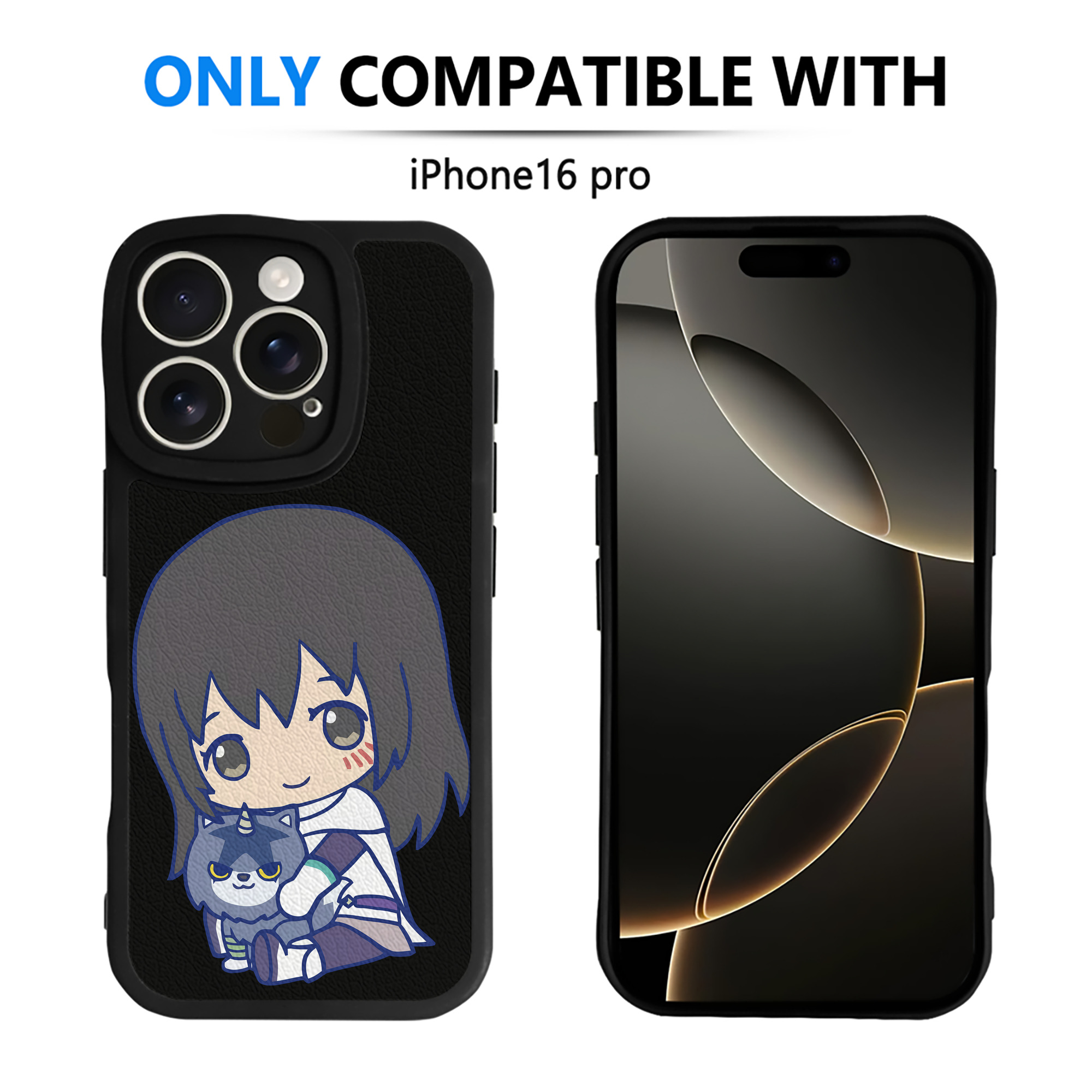 （画像用） 転スラ Regarding Reincarnated to Slime 【iPhone 16シリーズ対応】シリコンスマホケース（レザー調） 材質：シリコン